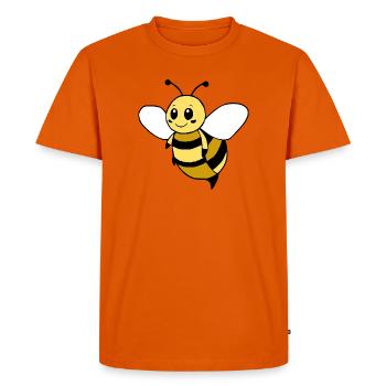 T-shirt abeille mignon design drôle apiculteur - T-shirt Premium bio Homme - orange  - Devant - Nico (187cm)