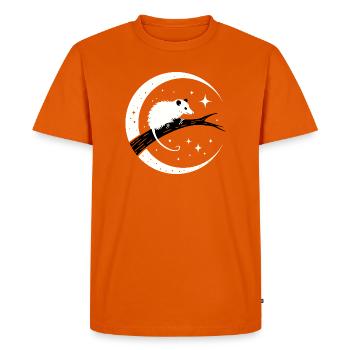 opossum - T-shirt Premium bio Homme - orange  - Devant - Nico (187cm)