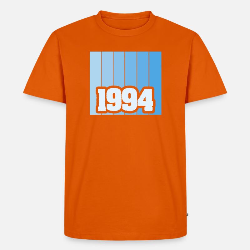 1994 - Männer Premium Bio T-Shirt - Orange 