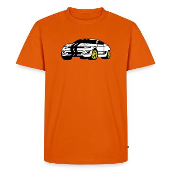 Voiture de sport - Voiture de sport - Coupé - T-shirt Premium bio Homme - orange  - Devant - Nico (187cm)