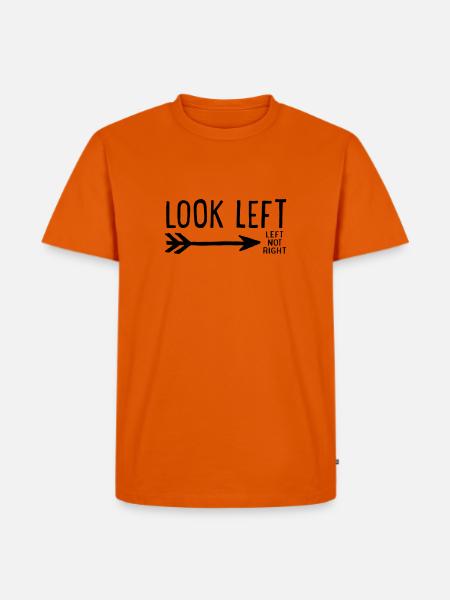 lustig - Men's Premium Organic T-Shirt - orange