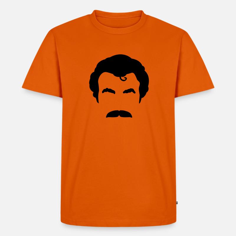 Magnum - Männer Premium Bio T-Shirt - Orange