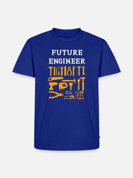 Ingenieur Student - Männer Premium Bio T-Shirt - Royalblau
