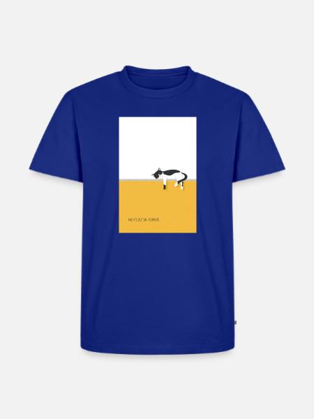 Nichts zu tun. Perfekt. – Lustige Katze - Männer Premium Bio T-Shirt - Royalblau