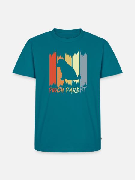 Propriétaire de chien - T-shirt Premium bio Homme - bleu pétrole
