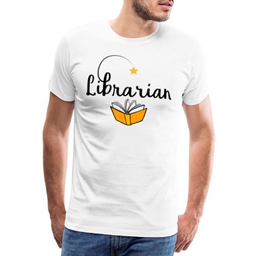0326 Bibliotekarz i bibliotekarz - Koszulka męska Premium