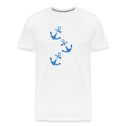 Ancres bleues - T-shirt Premium Homme