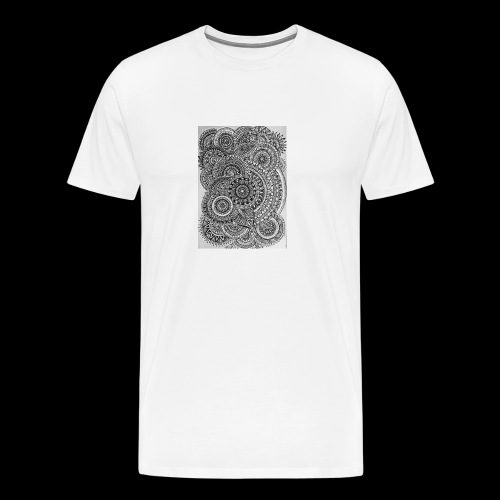 Chaos and Symmetry // - Men's Premium T-Shirt