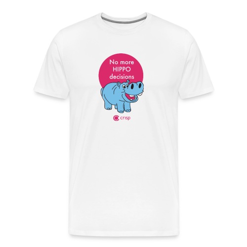 hippo - Premium-T-shirt herr