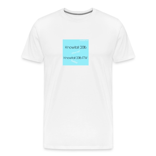 Knowitall 2016 & Knowitall 2016 FTW Custom Clothes - Men's Premium T-Shirt