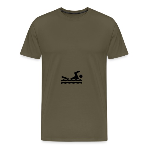 swimmer 297723 960 720FTU png - Men's Premium T-Shirt