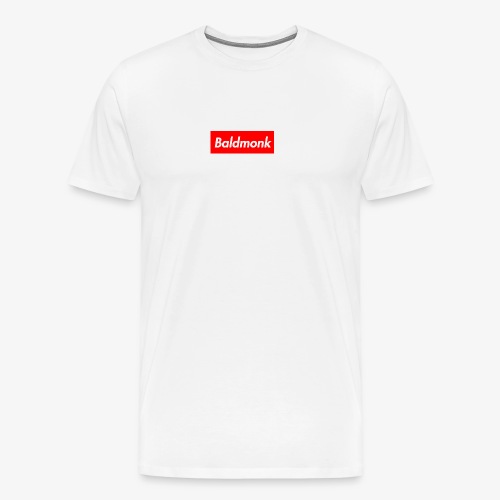 Baldmonk Box Logo - Men's Premium T-Shirt