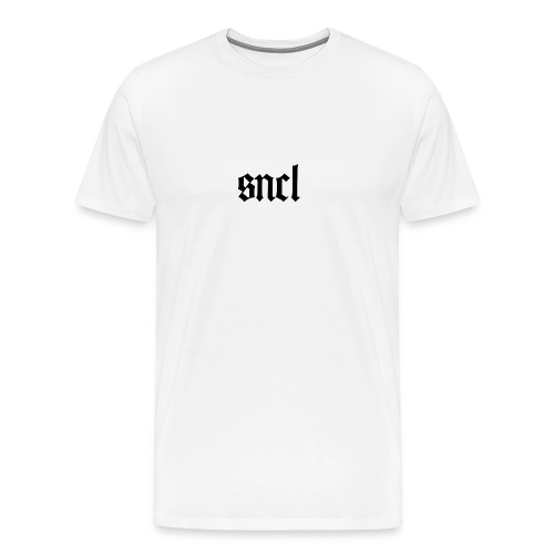 SNCL Retro Schwarz - Männer Premium T-Shirt