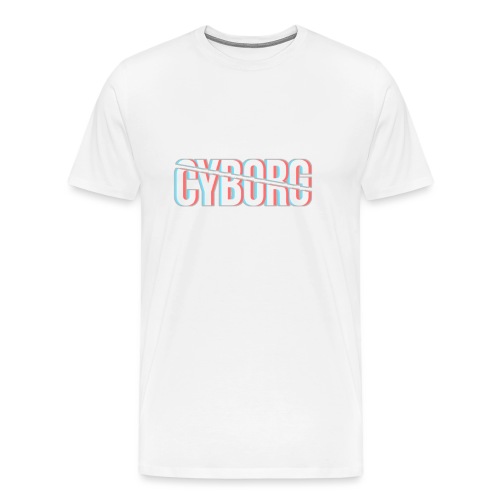 CYBORG_3D_BARRE - T-shirt Premium Homme