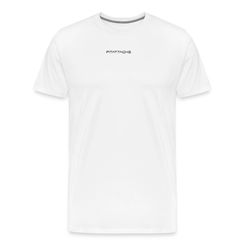 fitattacks logo schrift dark - Männer Premium T-Shirt