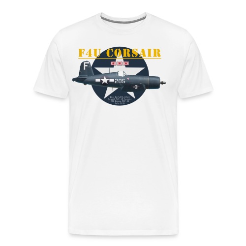 F4U Jeter VBF-83 - Men's Premium T-Shirt