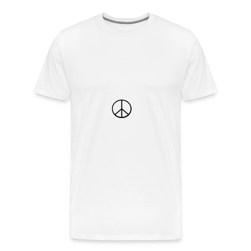 peace - Premium-T-shirt herr