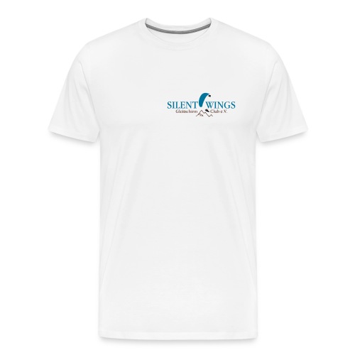 Silent Wings Logo 3 farbig - Männer Premium T-Shirt