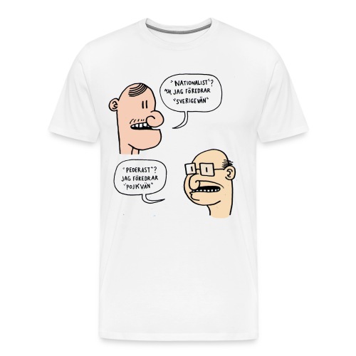 Pojkvän - Premium-T-shirt herr
