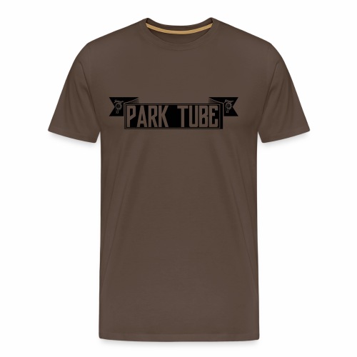 ParkTube Banner schwarz - Männer Premium T-Shirt
