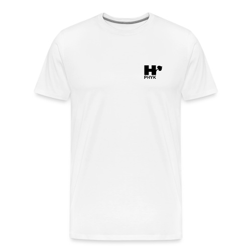 PHYK H-logo - Miesten premium t-paita