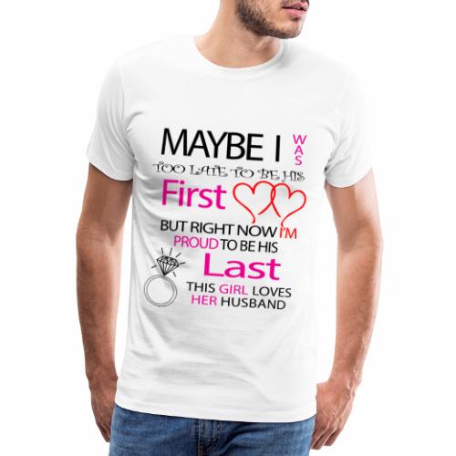 I love my husband - gift idea - Men's Premium T-Shirt