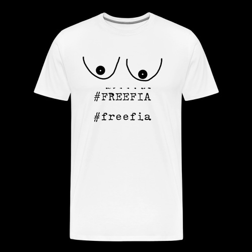#freefia - Miesten premium t-paita
