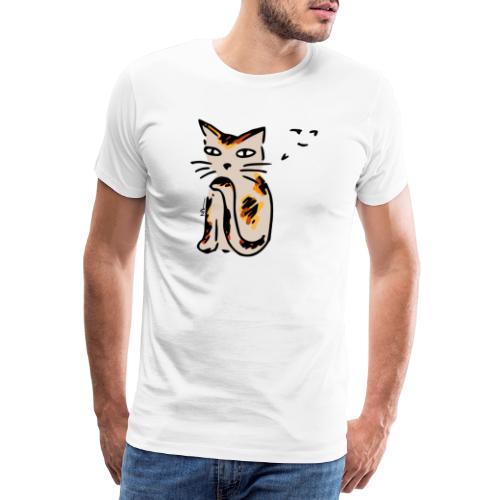 Chat Sournois - T-shirt Premium Homme