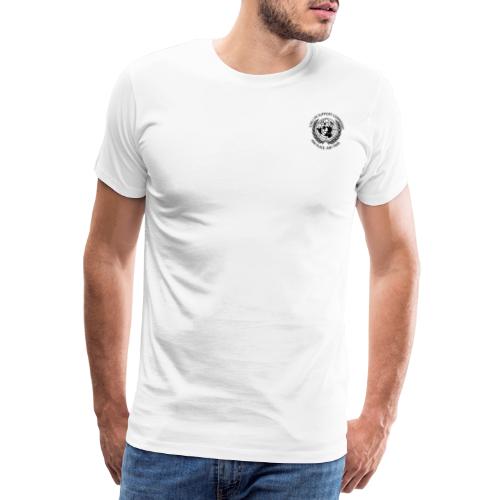 zwart borst - Mannen Premium T-shirt