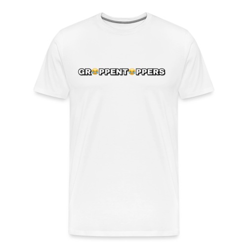 Merchandise met Grappentappers tekst - Mannen Premium T-shirt