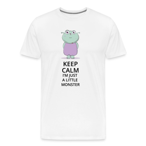 Keep Calm - Little Monster - Petit Monstre - T-shirt Premium Homme