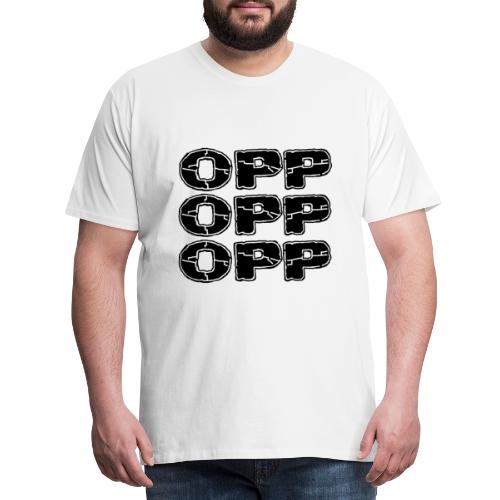 OPP Print - Miesten premium t-paita