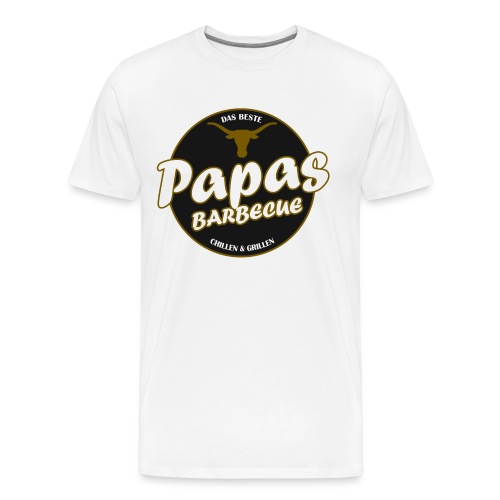Papas Barbecue ist das Beste (Premium Shirt) - Männer Premium T-Shirt