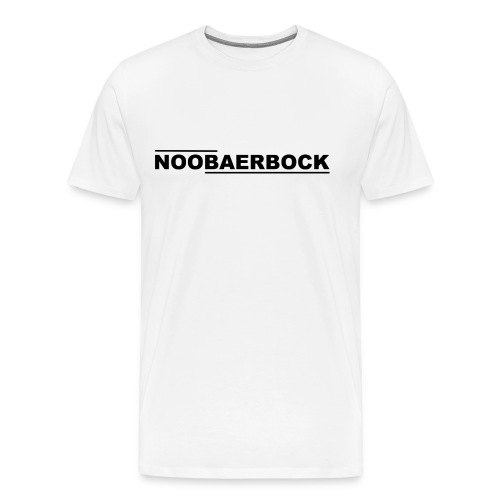 NooBaerbock - Männer Premium T-Shirt