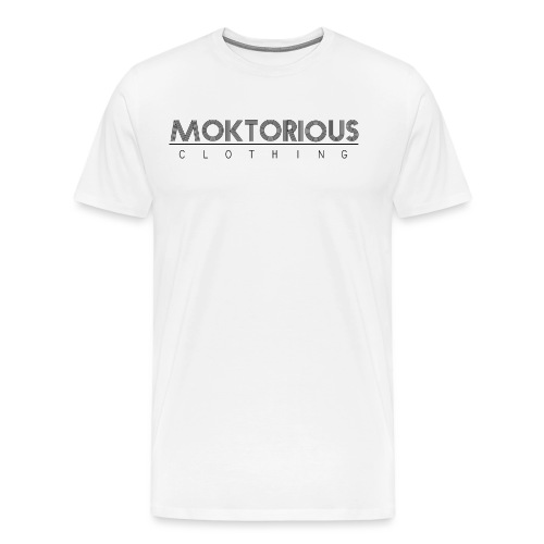 MOKTORIOUS CLOTHING - BLACK - VERTICAL - Männer Premium T-Shirt