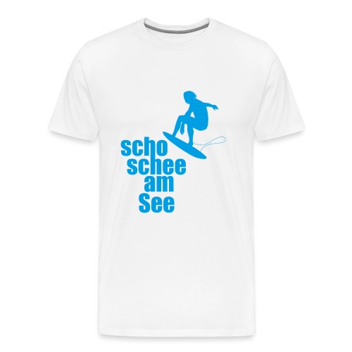 scho schee am See Surfer 01 - Männer Premium T-Shirt