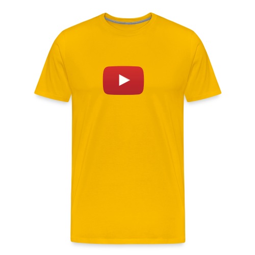 youtube-logo-play-icon - T-shirt Premium Homme