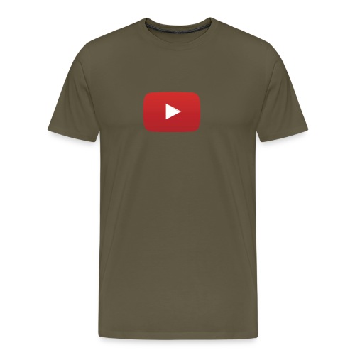 youtube-logo-play-icon - T-shirt Premium Homme