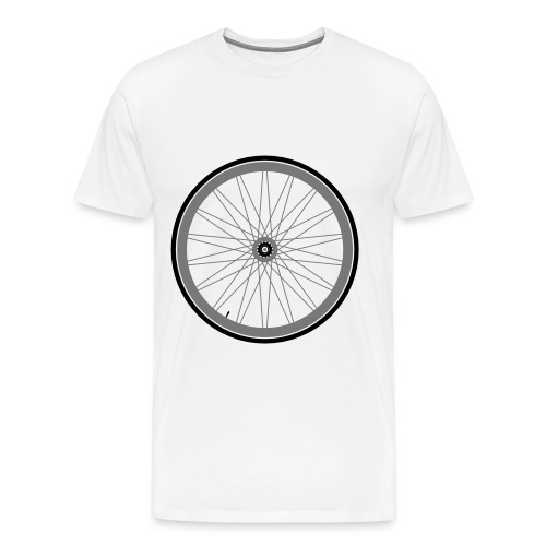 roue de vélo - T-shirt Premium Homme