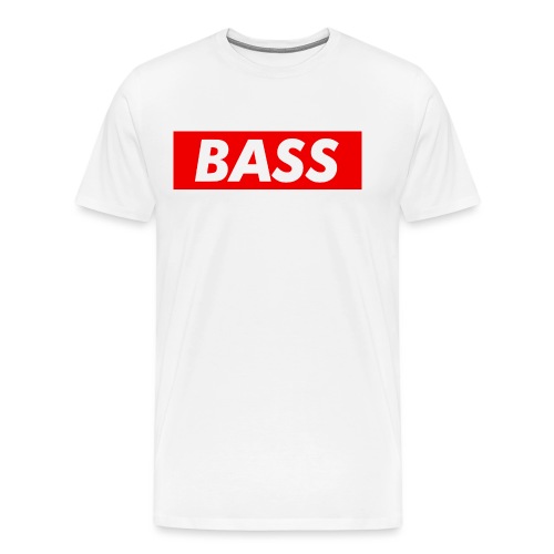 Red Bass Logo Tee - Men's Premium T-Shirt