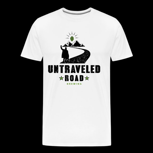 Untraveled Road Logo - schwarz/grün