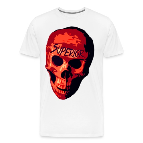Illustrated Skull - Men's Premium T-Shirt