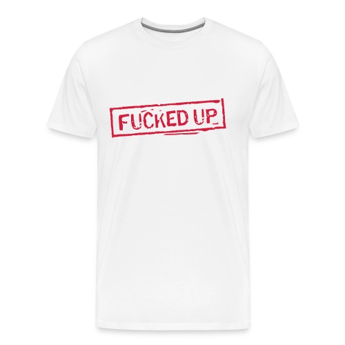 Fucked Up Stamp - Premium-T-shirt herr