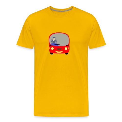 bus front - Men's Premium T-Shirt