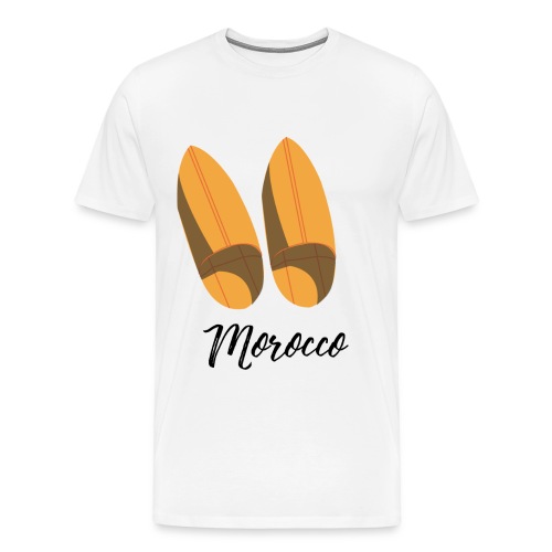 Moroccan traditional shoes - T-shirt Premium Homme