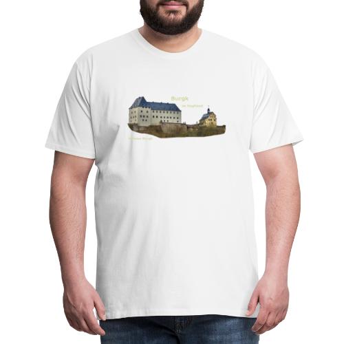 Schloss Burgk Vogtland - Männer Premium T-Shirt