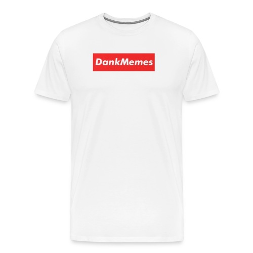 DankMemes Supreme Classic Logo - Men's Premium T-Shirt