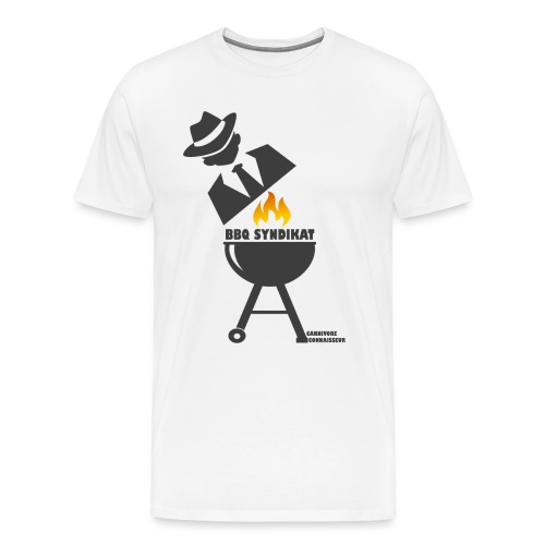 BBQ Syndikat - Mafia Grillshirt - Männer Premium T-Shirt