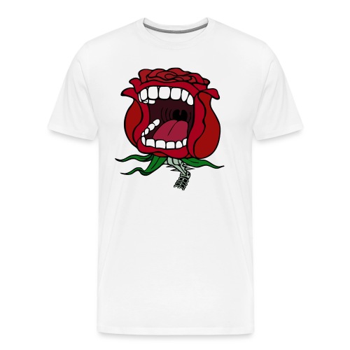 Screaming Rose Logo - Men's Premium T-Shirt