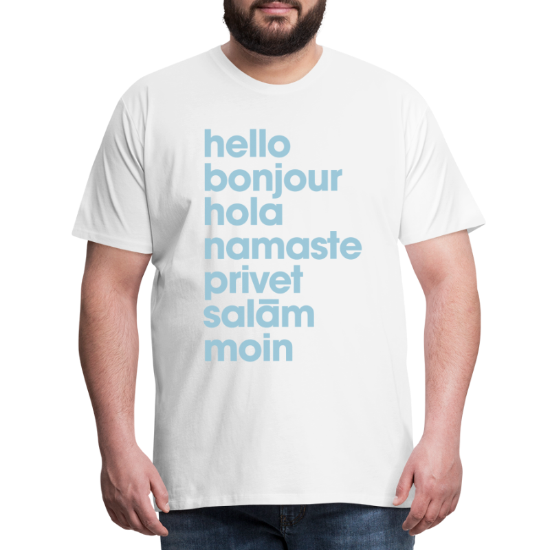 MOIN International (Himmelblau) - Männer Premium T-Shirt